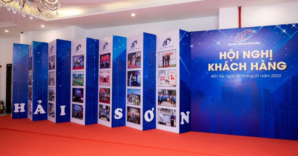 Thi công backdrop tại Phú Quốc chuyên nghiệp