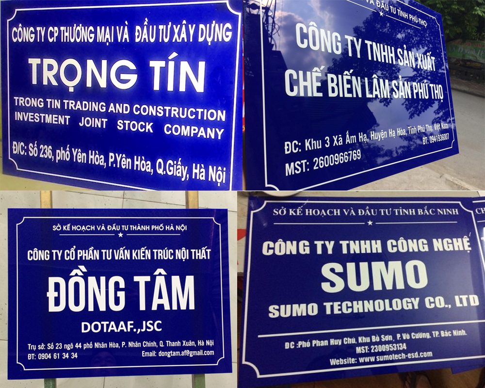 Thi Công Bảng Hiệu Quảng Cáo Tại Tân Trụ Uy Tín
