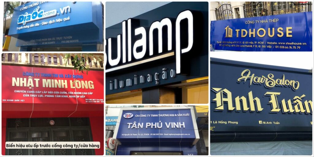 Thi Công Bảng Hiệu Quảng Cáo Tại Tân Trụ Uy Tín