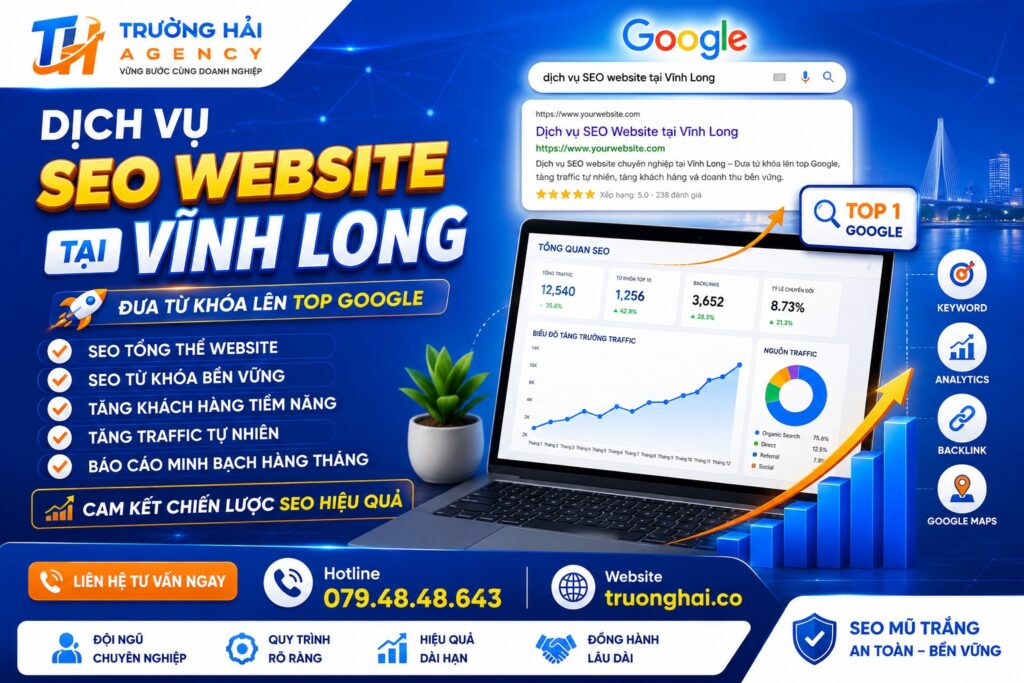 Dịch vụ SEO website tại Vĩnh Long
