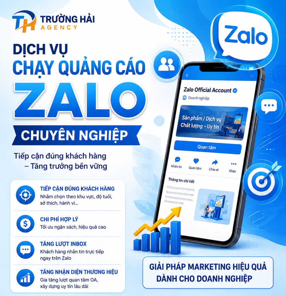 Dịch Vụ Chạy Quảng Cáo Zalo Chuyên Nghiệp