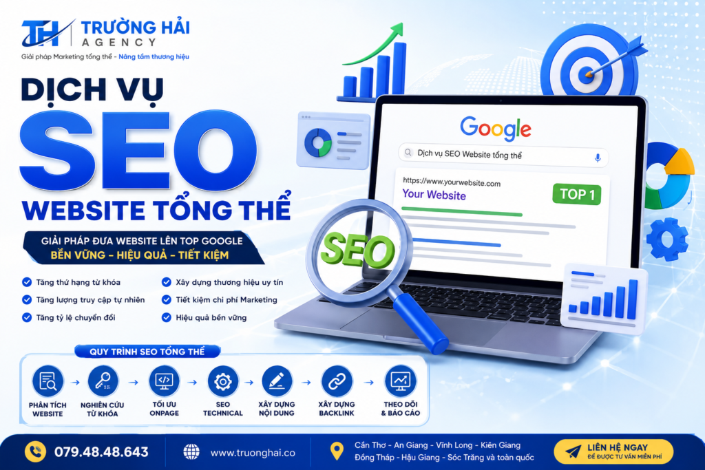 Dịch vụ SEO Website tổng thể chuyên nghiệp