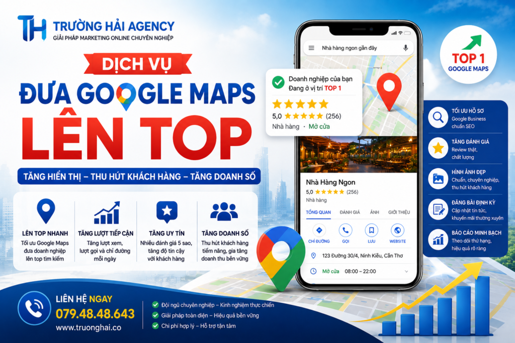 Dịch vụ Đưa Google Maps lên Top