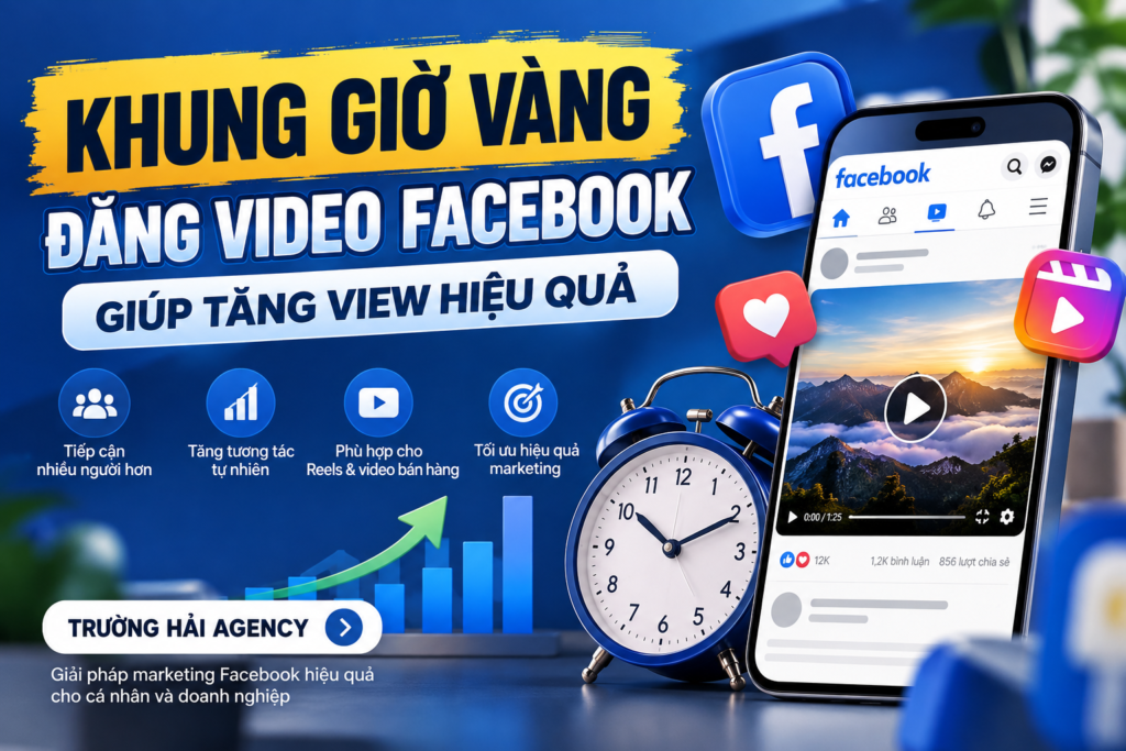 Khung giờ vàng đăng video facebook 